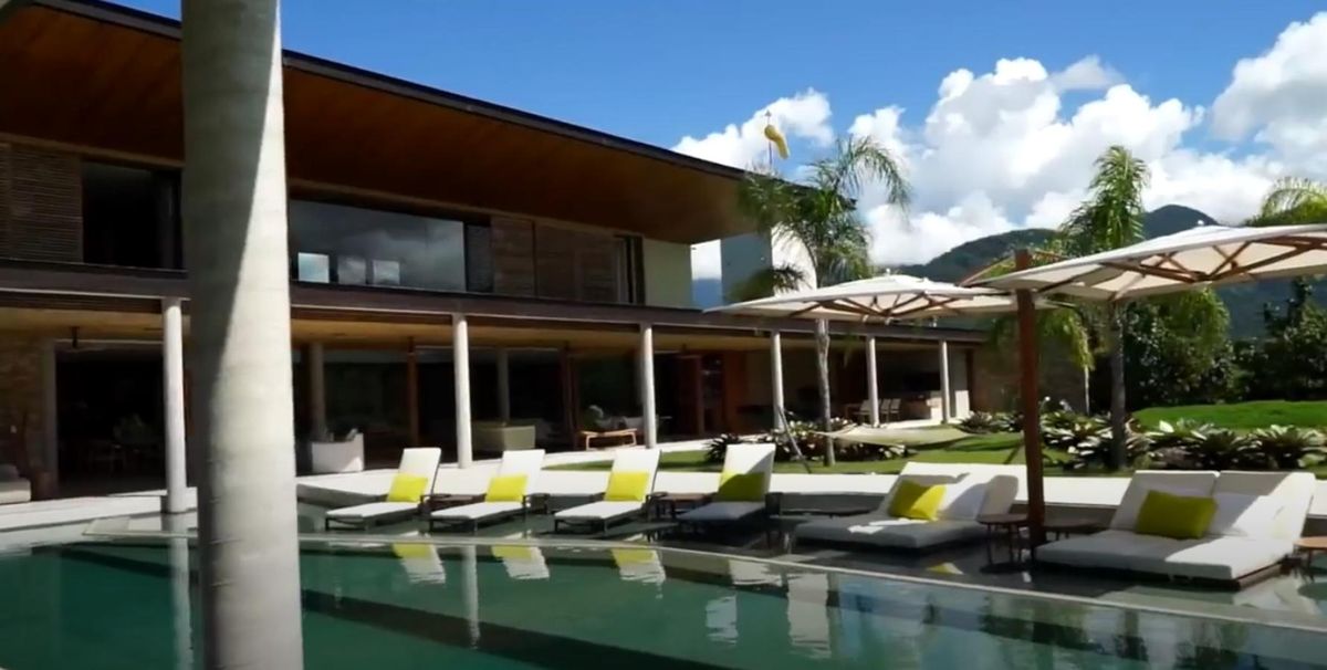 El paraíso de Neymar en Brasil: mansión con playa privada
