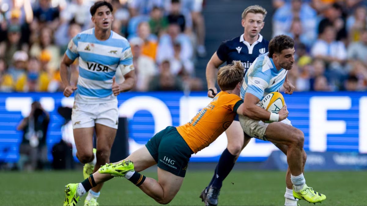 Los Pumas se tomaron revancha y le ganaron a Australia con un final dramático