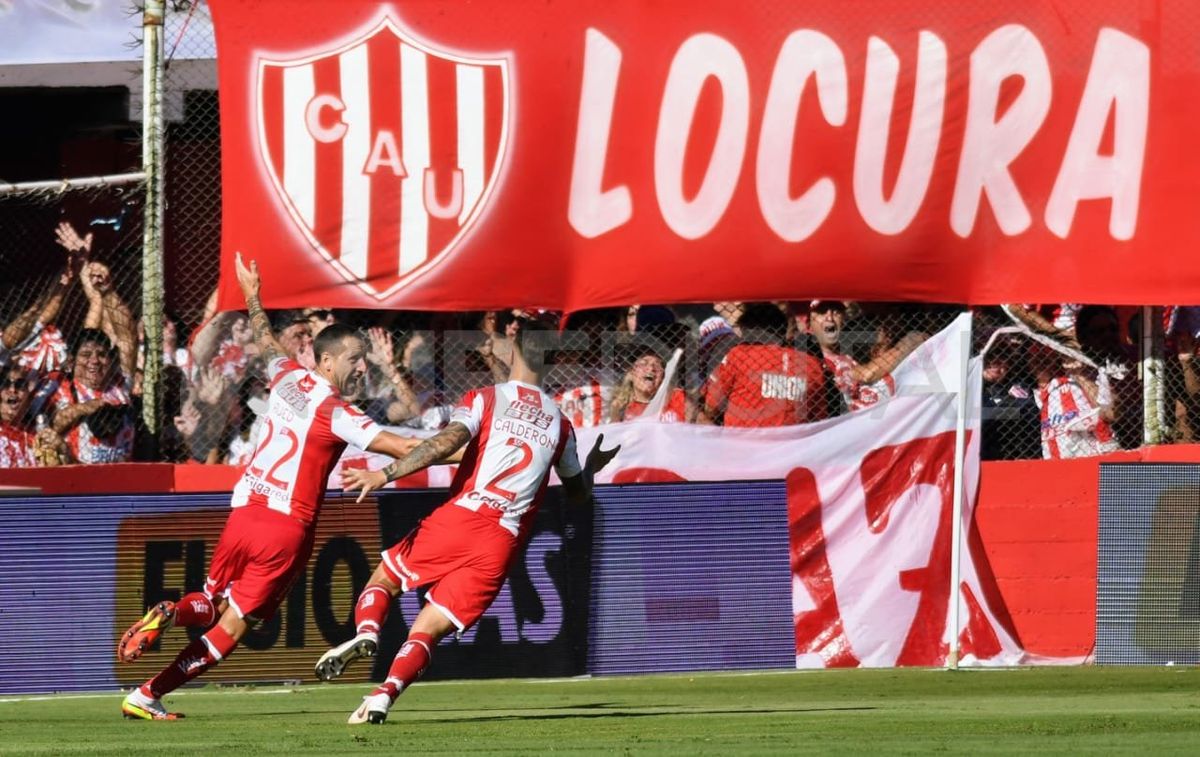 Así fue el gol de Luciano Aued con el que Unión pasó a ganar el clásico santafesino