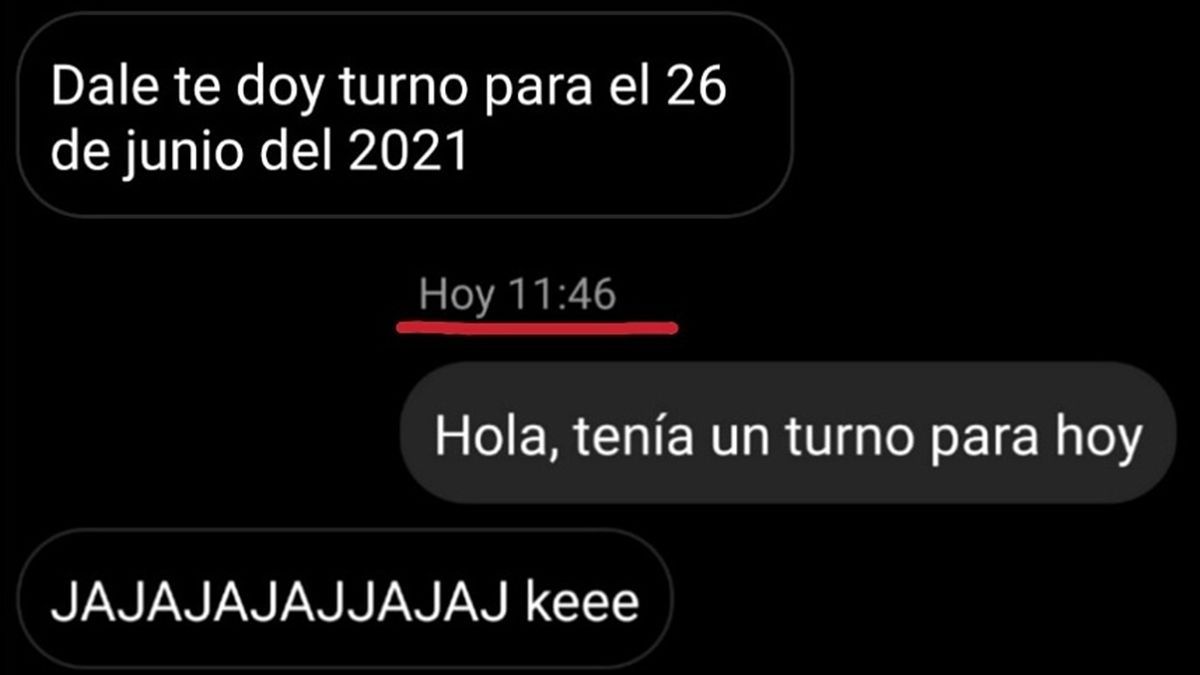 El chat es imperdible y se volvió viral por la revancha del muchacho.&nbsp;