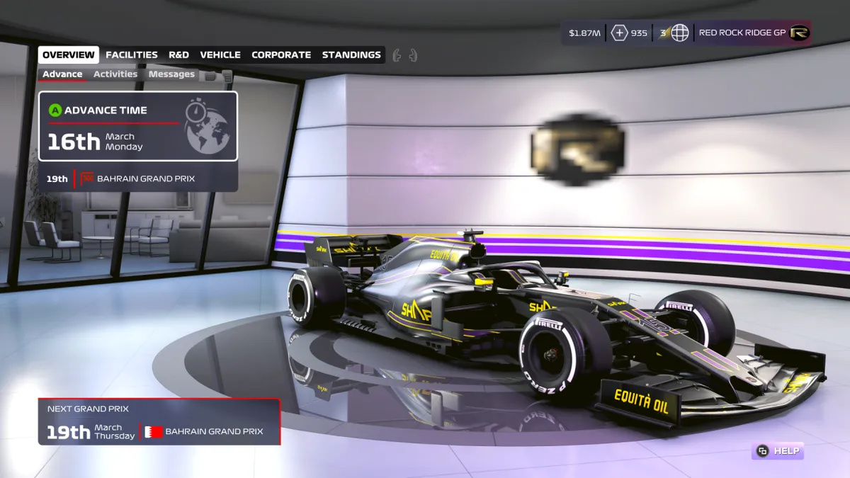 Las características de "F1 2021".