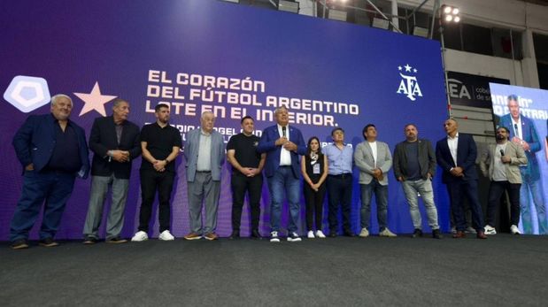 El tercer encuentro de dirigentes de la AFA, encabezado por Claudio Tapia, en Córdoba.