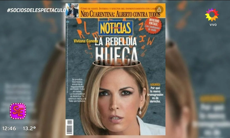 Viviana Canosa le inició un millonario juicio a una revista por tratarla de hueca Viviana Canosa le inició un millonario juicio a una revista por tratarla de hueca