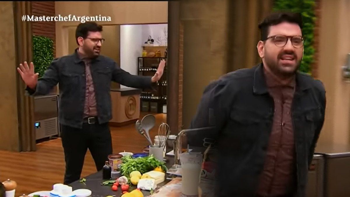 Damián Betular cantó un tema de Bandana en MasterChef y fue furor en las redes sociales