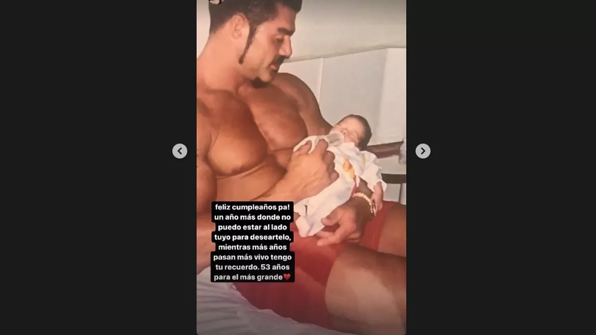Felipe Fort subi&oacute; una foto de su pap&aacute; de joven, totalmente distinto a sus &uacute;ltimos a&ntilde;os con vida.
