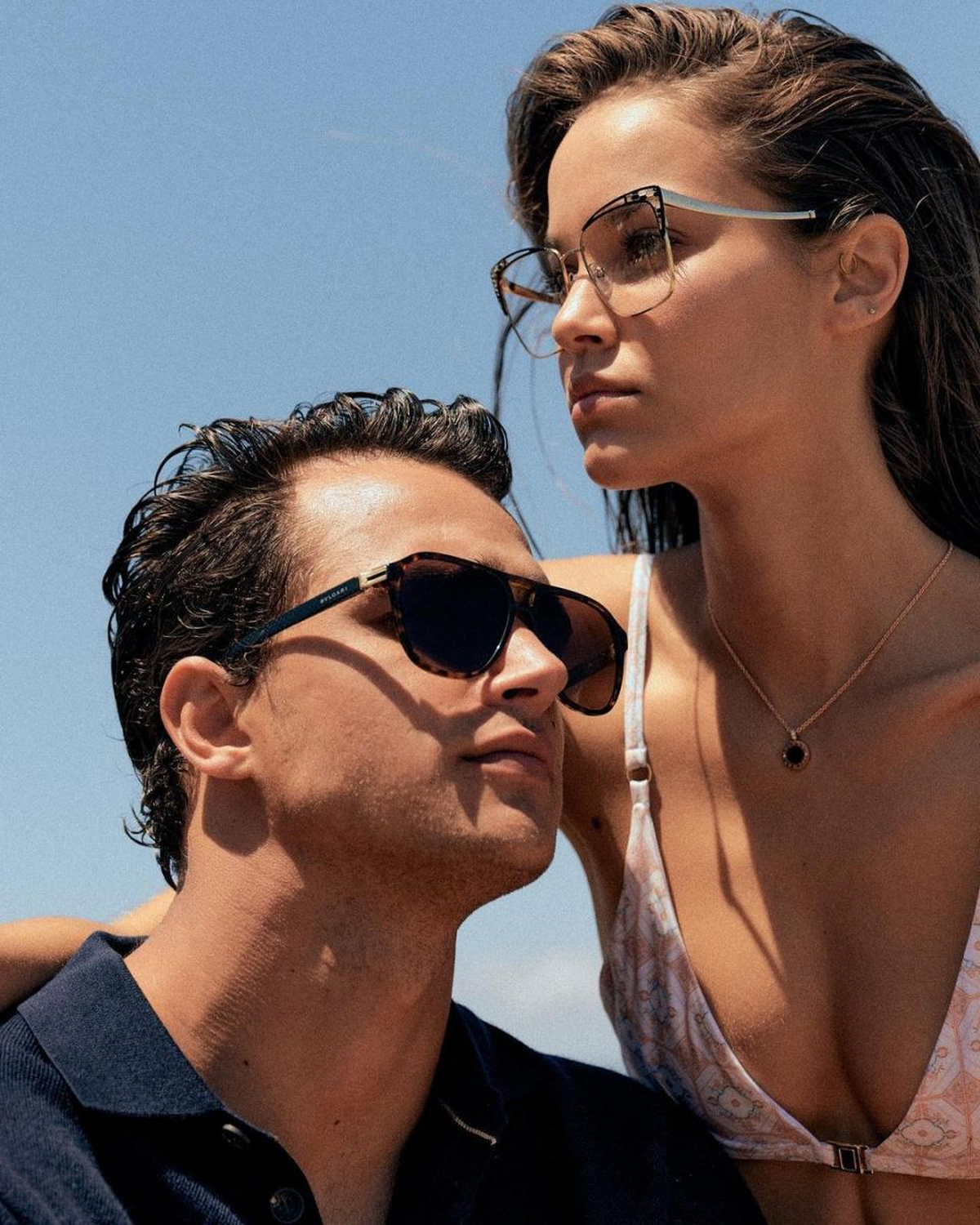 Pepe junto a Gara, su actual novia.