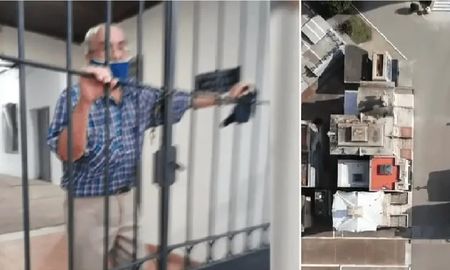 Cerraron el cementerio y se olvidaron a un abuelo adentro Cerraron el cementerio y se olvidaron a un abuelo adentro
