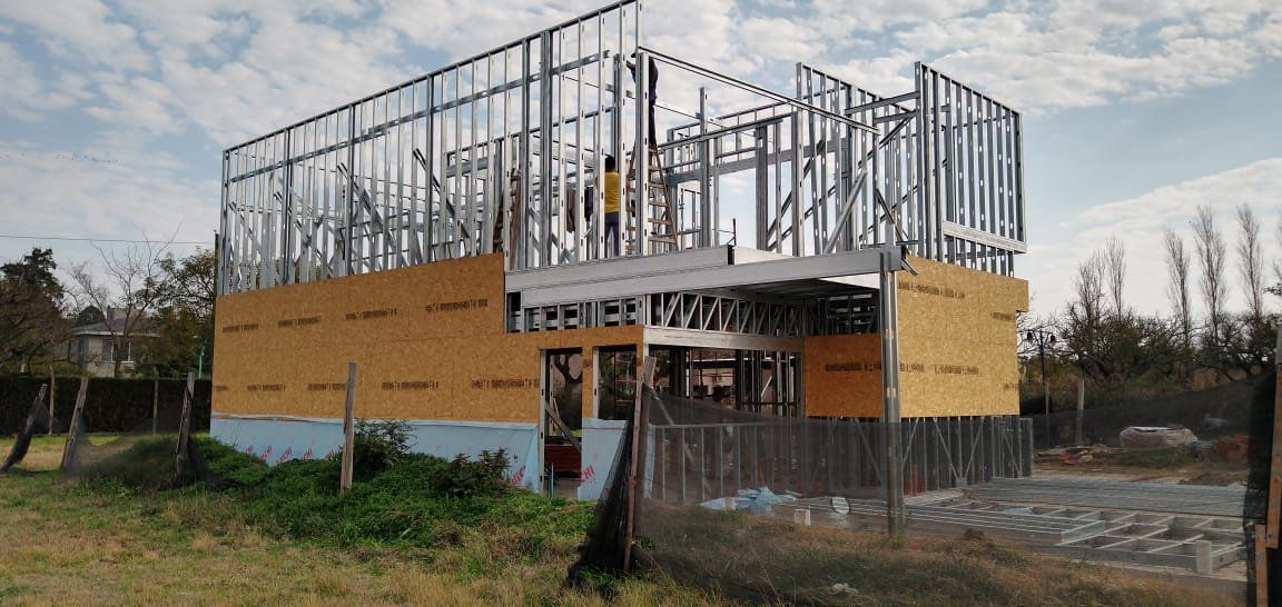 Disser desde hace cinco años está especializado en la construcción con steel frame y posee un centro de capacitación.