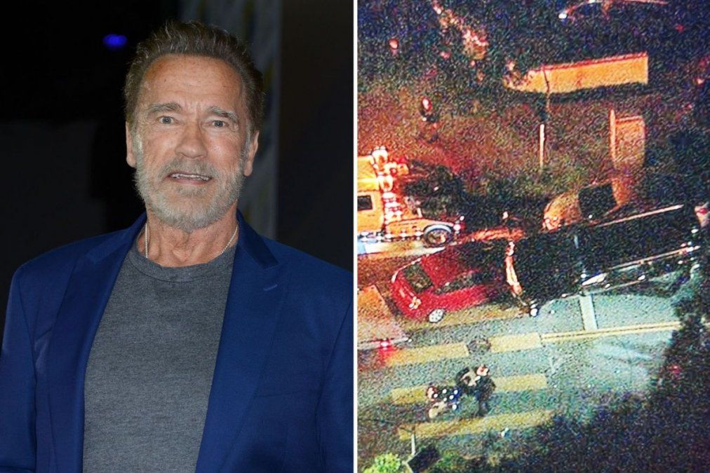 Arnold Schwarzenegger protagoniza accidente vehicular que termina con una mujer herida