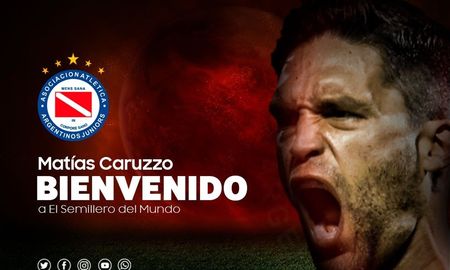 matias caruzzo fue presentado como nuevo jugador de argentinos juniors matias caruzzo fue presentado como nuevo jugador de argentinos juniors