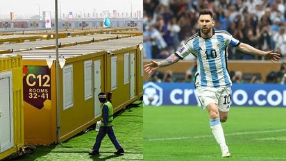 ¡Lo pisó Messi! Subastarán cabañas y césped artificial del Mundial de Qatar 2022