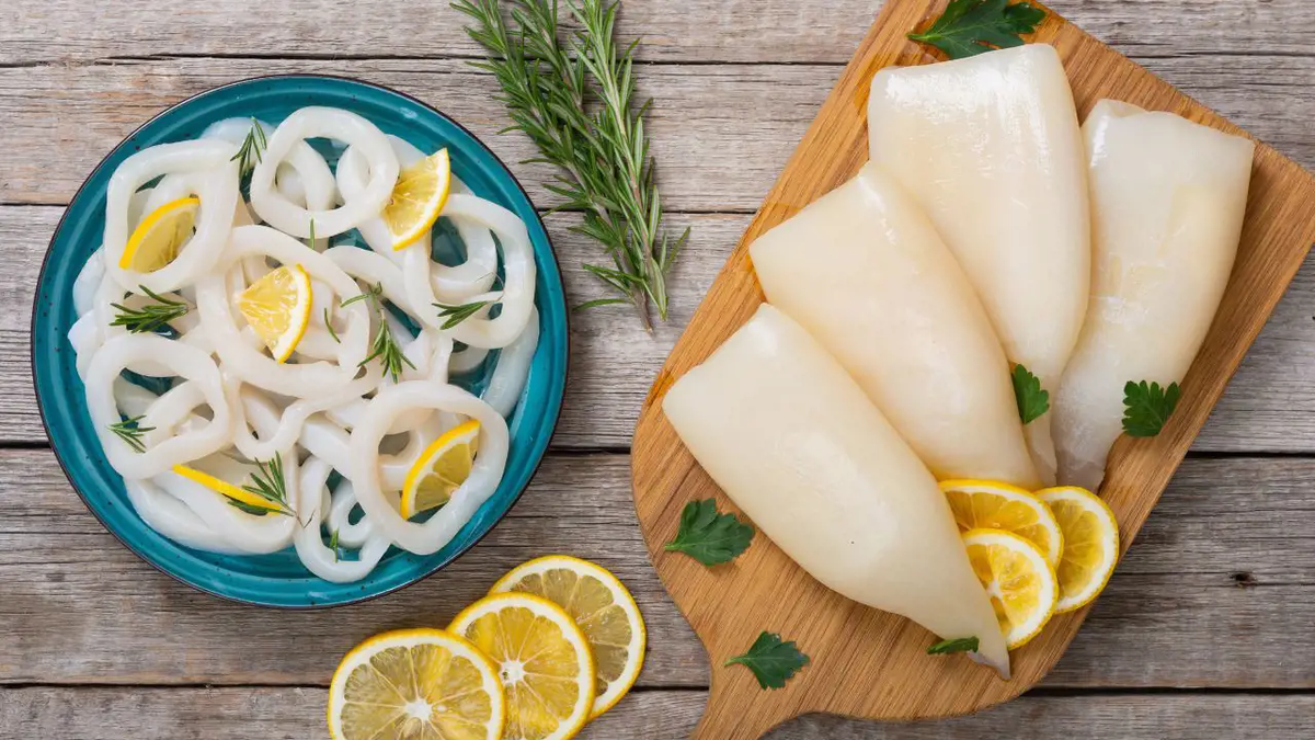 Cómo limpiar el calamar.