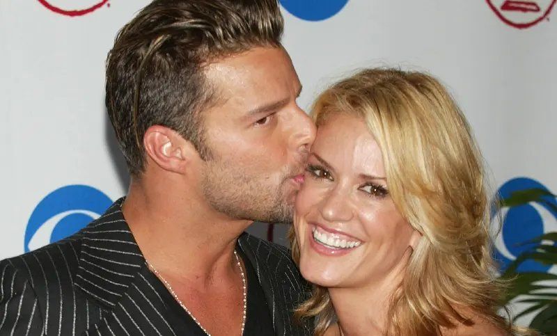 Ricky Martin y Rebecca de Alba.