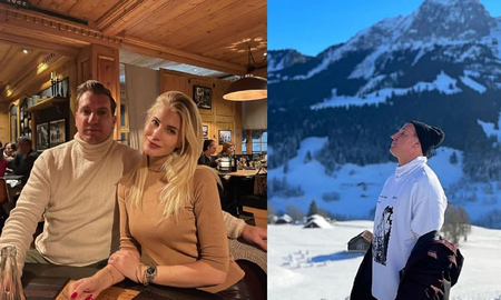 Las fotos de Maxi López y sus lujosas vacaciones con su novia en Suiza Las fotos de Maxi López y sus lujosas vacaciones con su novia en Suiza
