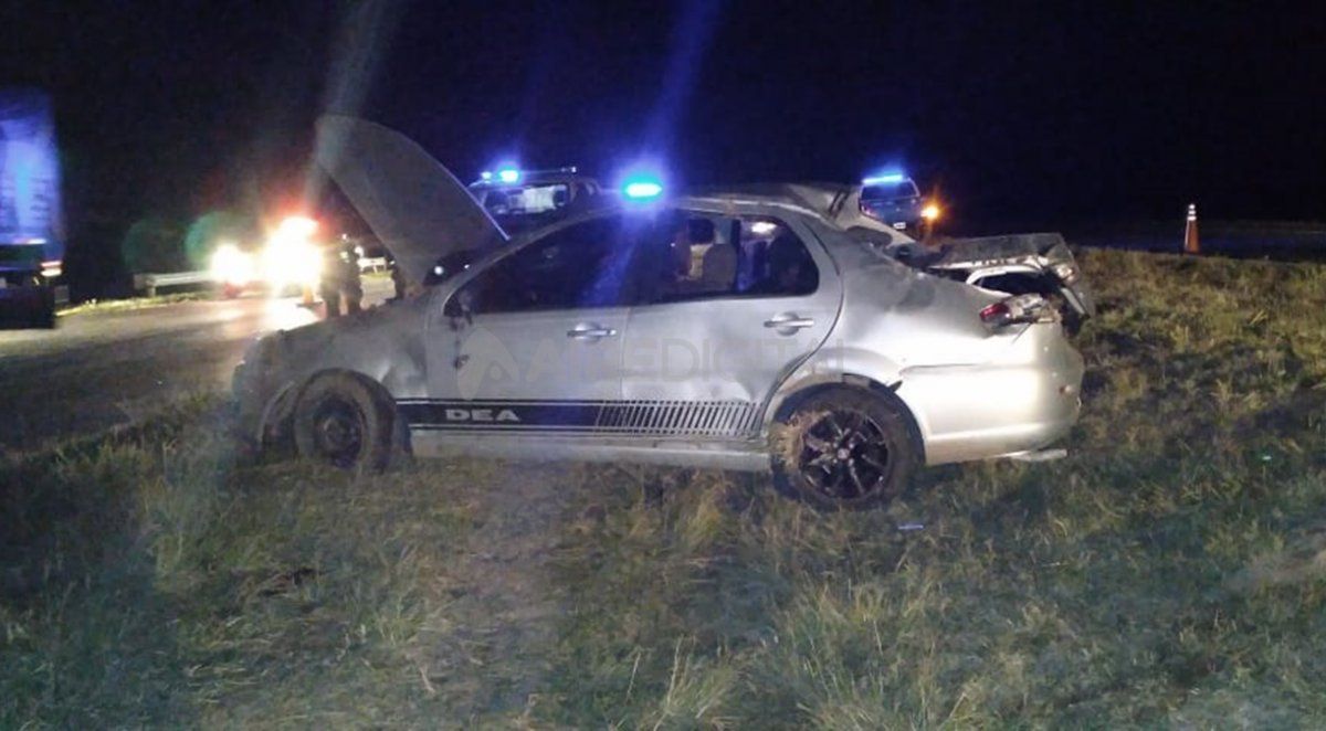 Accidente fatal en Angélica en un vuelco, falleció un nene de cuatro años