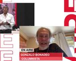 Gonzalo Bonadeo analizó en Aire de Santa Fe la problemática de los barras en Argentina y la conflictiva gira de Los Pumas. Gonzalo Bonadeo analizó en Aire de Santa Fe la problemática de los barras en Argentina y la conflictiva gira de Los Pumas.