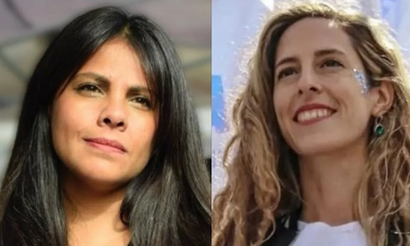 Procesan a Alesia Abaigar y Eva Mieri por el escrache a la casa de José Luis Espert Procesan a Alesia Abaigar y Eva Mieri por el escrache a la casa de José Luis Espert