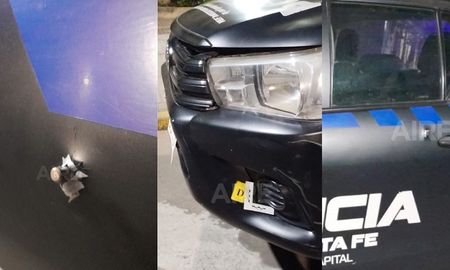 El móvil registró en total dos impactos de bala tras asistir al lugar. El móvil registró en total dos impactos de bala tras asistir al lugar.