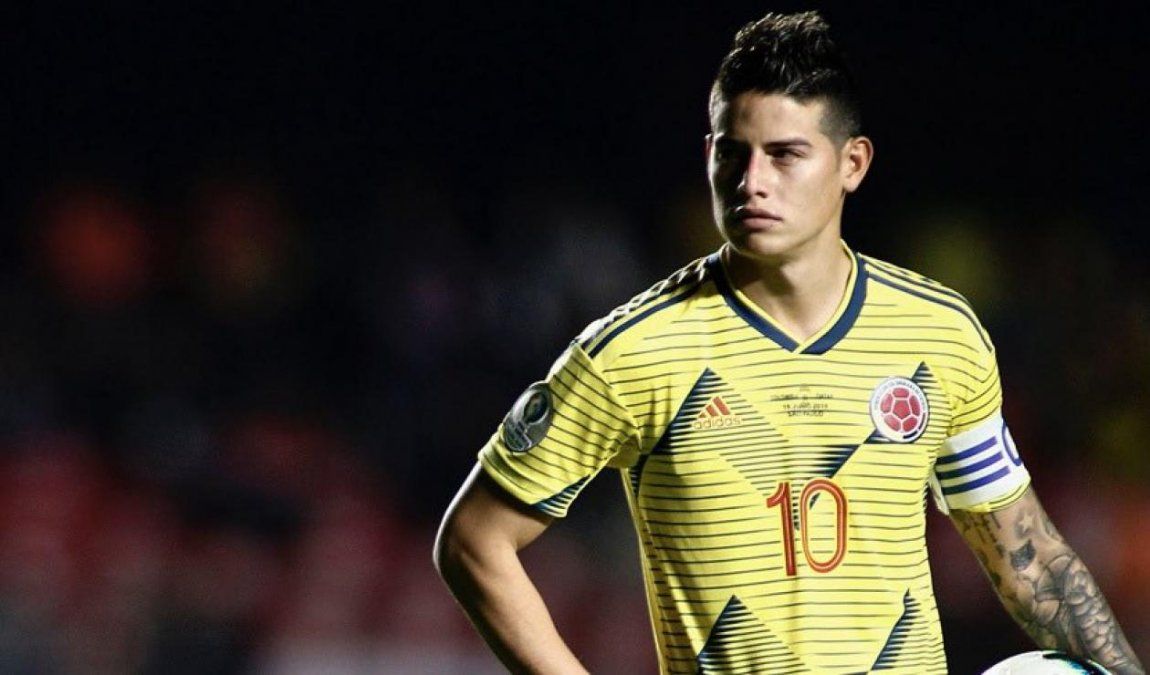 James Rodríguez fue desestimado de la convocatoria de la selección de Colombia y apuntó contra el cuerpo técnico.