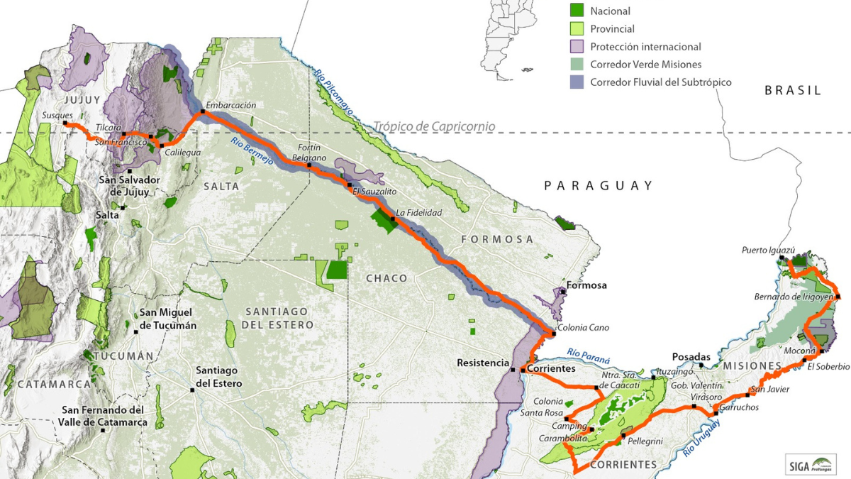 Desde el Altiplano de Jujuy a las Cataratas del Iguazú: la Travesía Capricornio busca recorrer seis provincias a pie