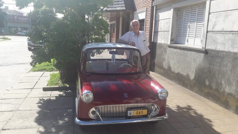 Reneé, el inventor santafesino de un auto único en el mundo