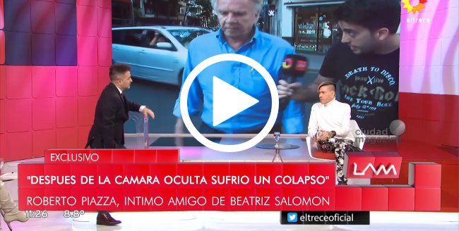 Roberto Piazza trató de verdugo a Jorge Rial por la muerte de Beatriz Salomón