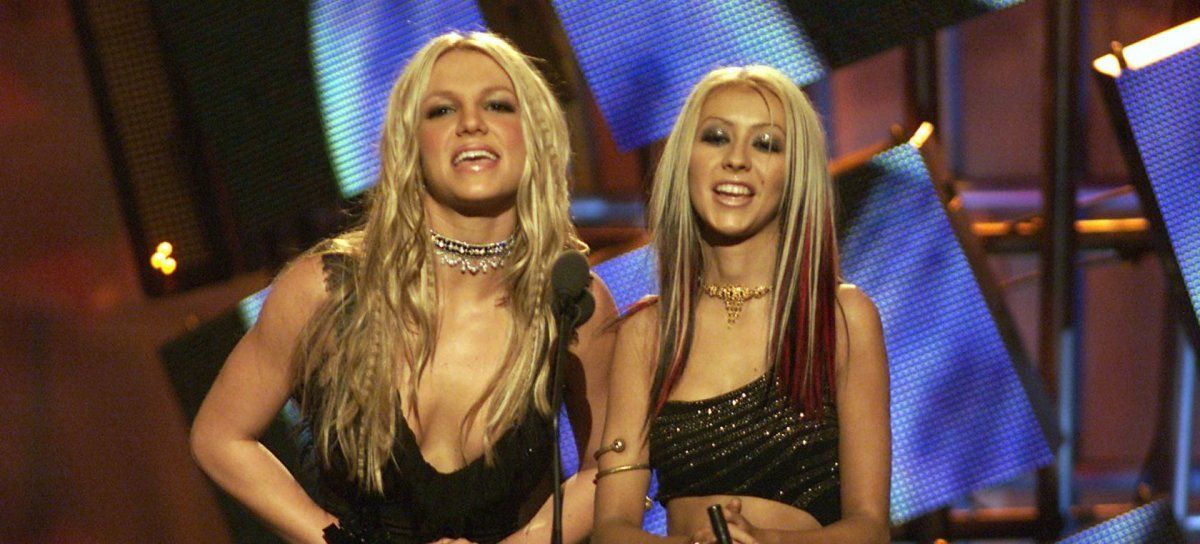 Britney Spears y Christina Aguilera.