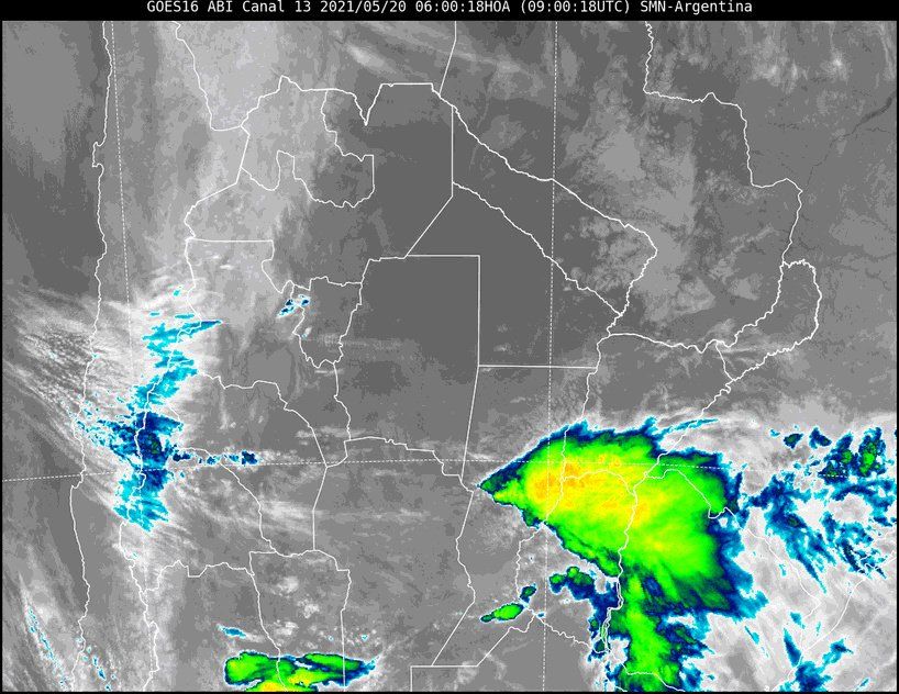 imagen satelital.