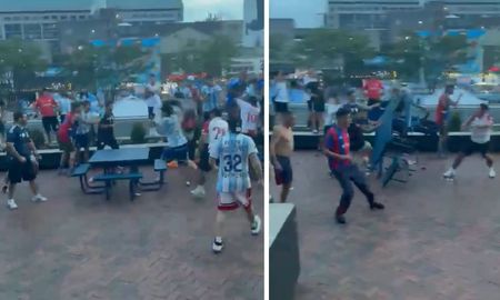 Los incidentes fueron protagonizados por hinchas de Huracán y San Lorenzo. Los incidentes fueron protagonizados por hinchas de Huracán y San Lorenzo.