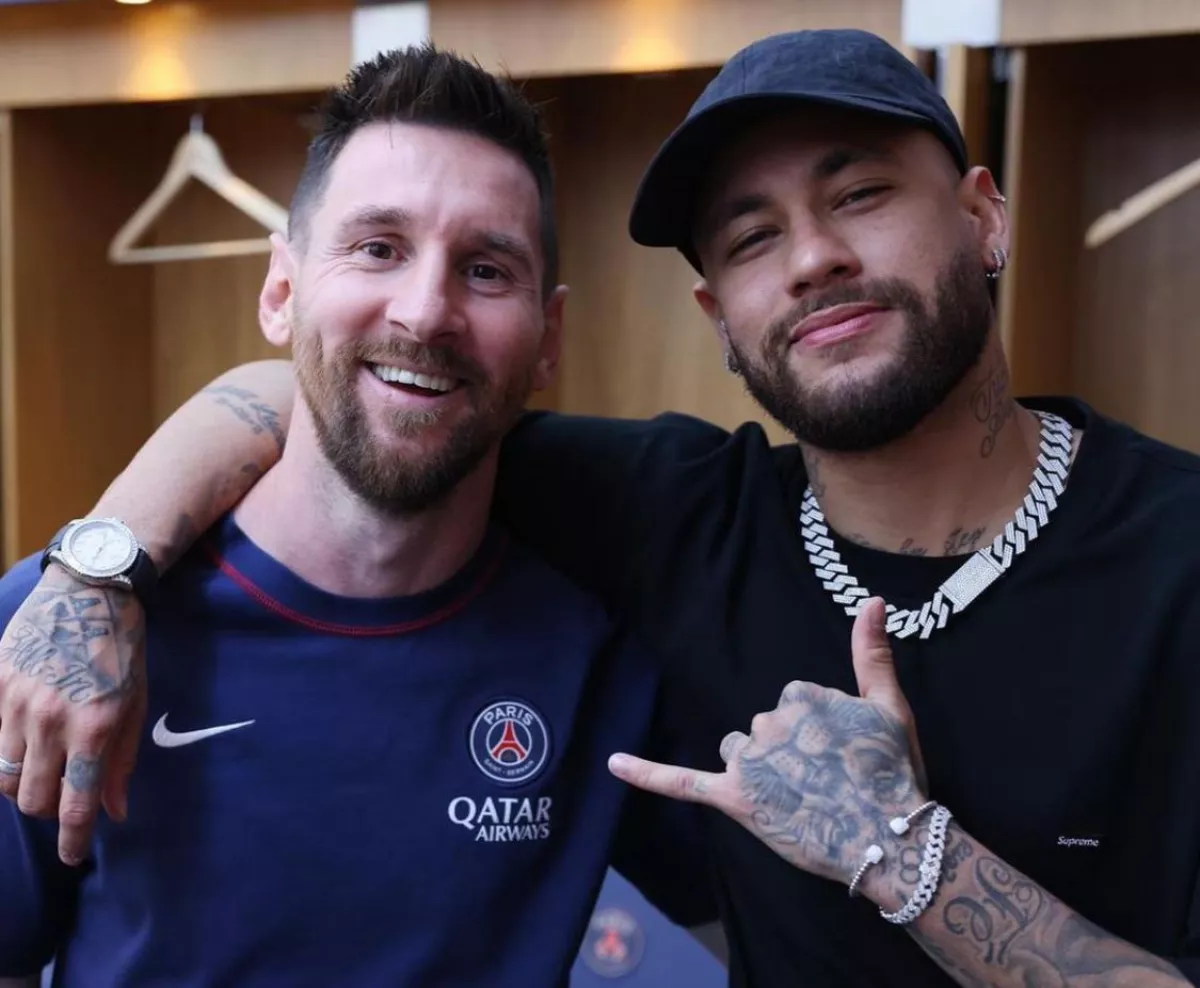 Amigos son los amigos: Neymar despidi&oacute; a Lionel Messi con un emotivo mensaje.