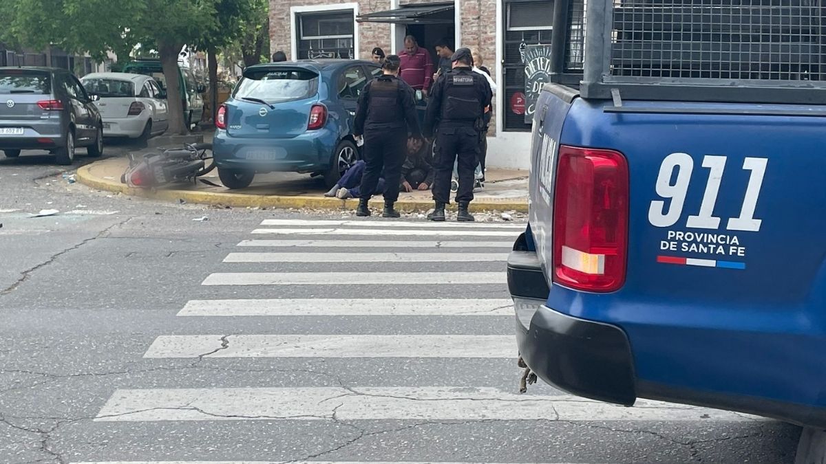 Accidente en el sur de la ciudad de Santa Fe