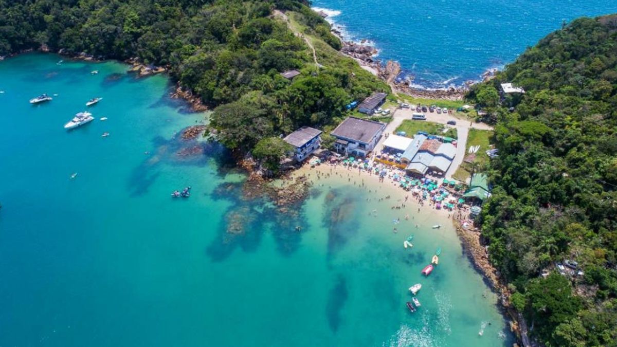 La pen&iacute;nsula de Bombinhas es uno de los pocos lugares del sur brasile&ntilde;o que conserva grandes extensiones de Mata Atl&aacute;ntica nativa, protegiendo especies de aves y flora en peligro.