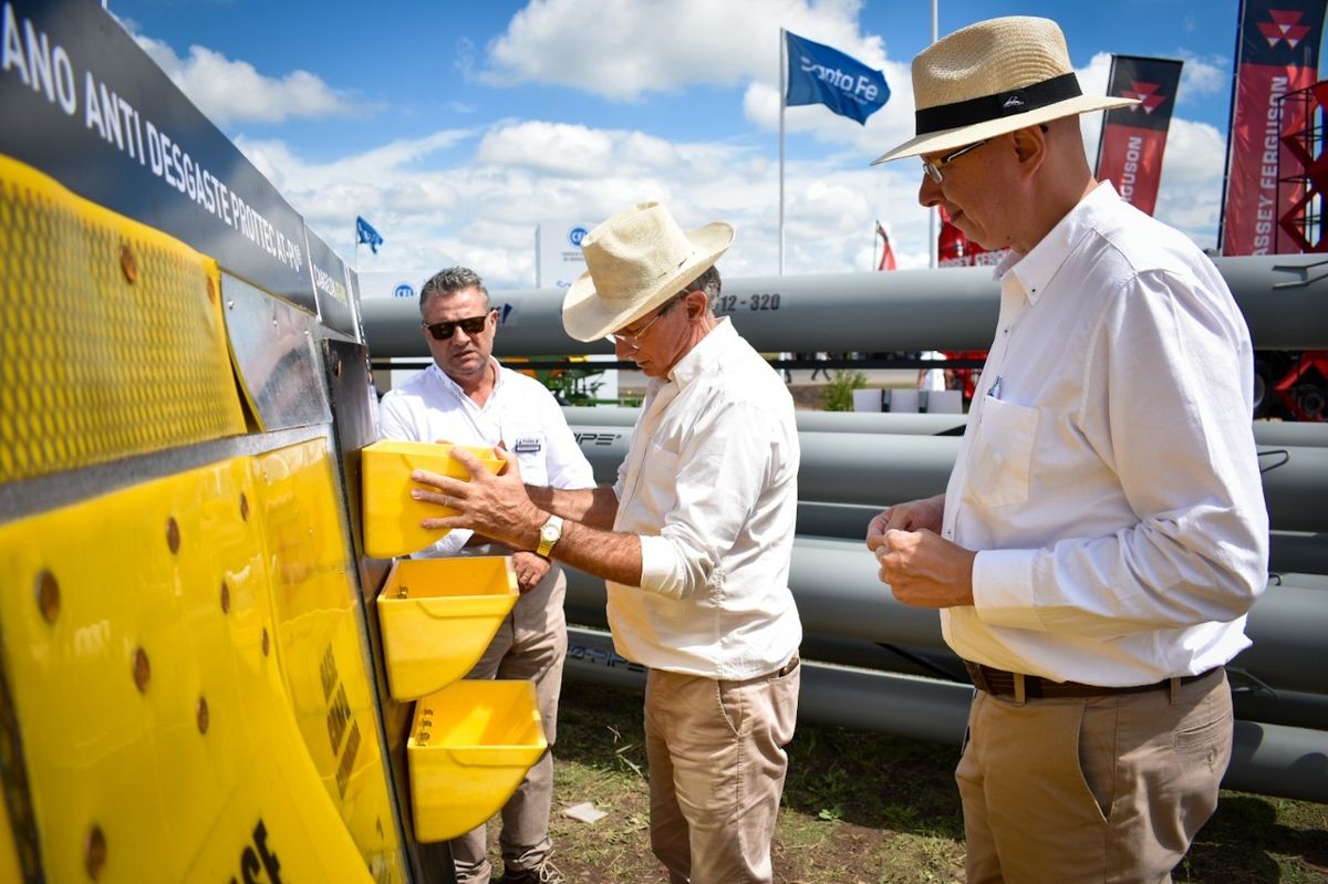 La provincia de Santa Fe es referente en la fabricación de maquinaria agrícola.
