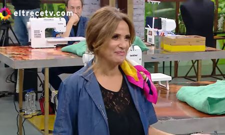 María Fernanda Callejón volvió a Corte y confección tras curarse de Covid María Fernanda Callejón volvió a Corte y confección tras curarse de Covid