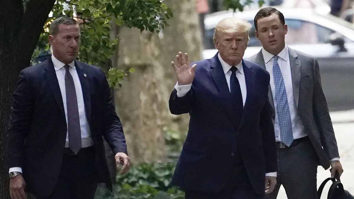 Así fue la despedida de Ivana Trump en NYC.