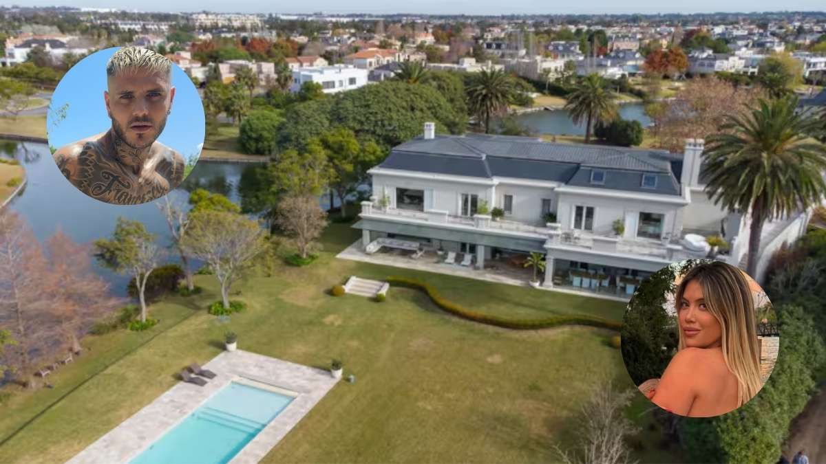 Una nueva polémica se desató entre Mauro Icardi y Wanda Nara por la adquisición de una mansión en Nordelta.