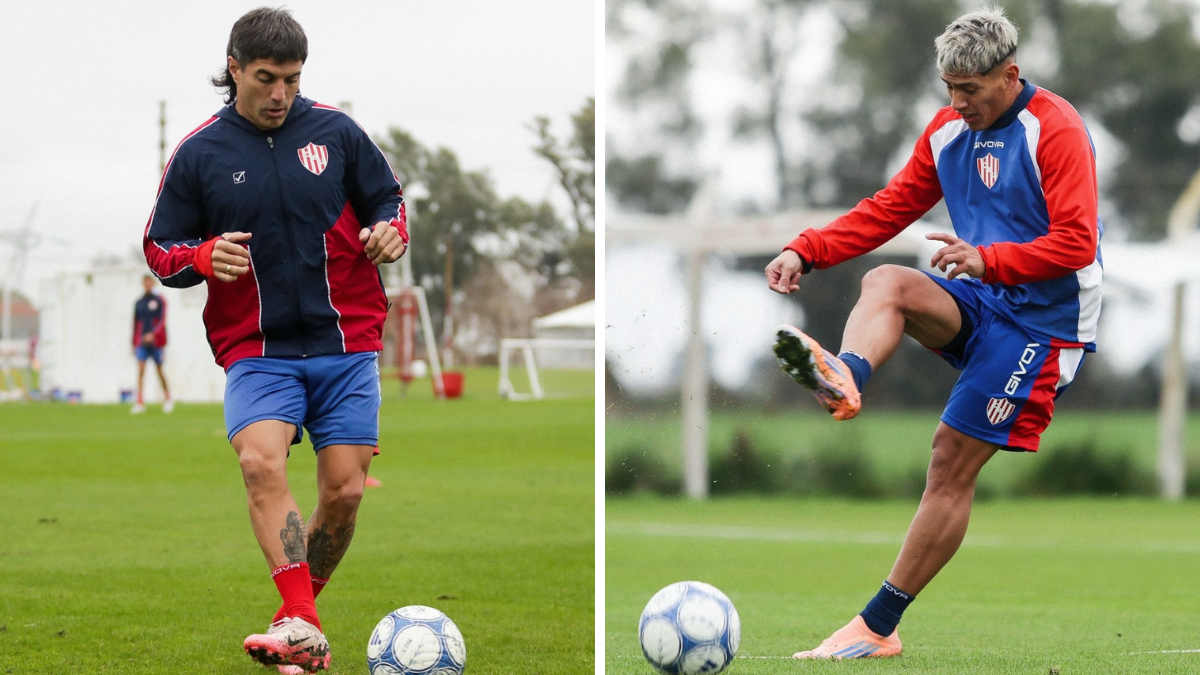 Malcorra y Ramírez, dos de los cinco refuerzos de Unión que no podrán estar ante Platense. Malcorra y Ramírez, dos de los cinco refuerzos de Unión que no podrán estar ante Platense.