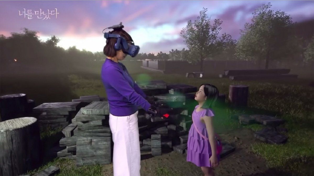 Video: así es la realidad virtual resucitó a una niña de 7 años para que pueda reencontrarse con su madre
