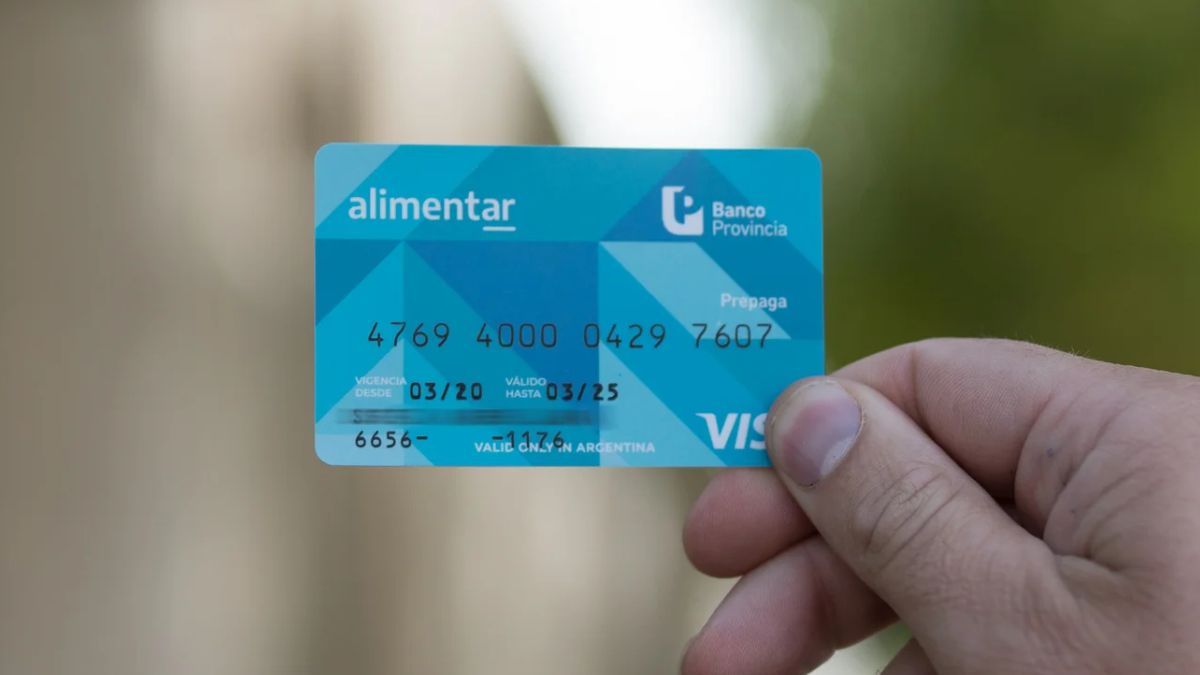 Monto de la Tarjeta Alimentar en junio de 2025: sin cambios tras un año sin actualizaciones.