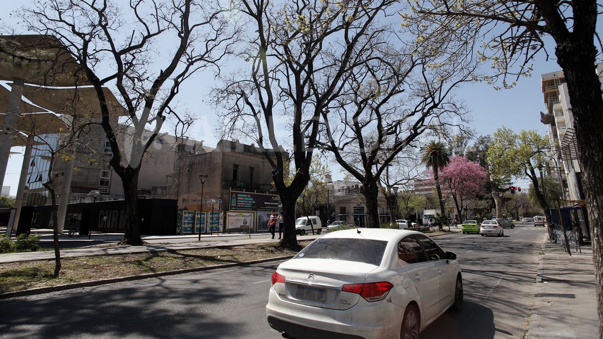 Cielo mayormente despejado en Santa Fe.