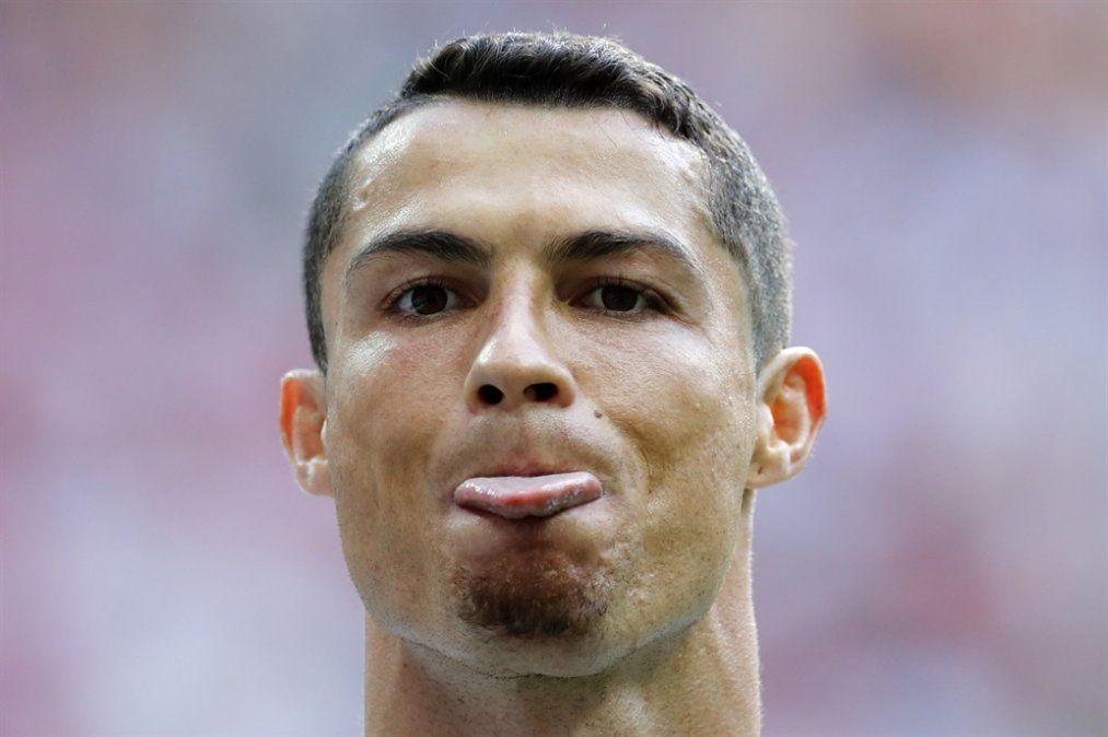 Cristiano Ronaldo explicó su nuevo festejo de la barba