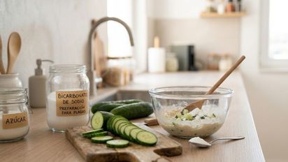 Licuar pepino con bicarbonato: para qué sirve y por qué recomiendan hacerlo