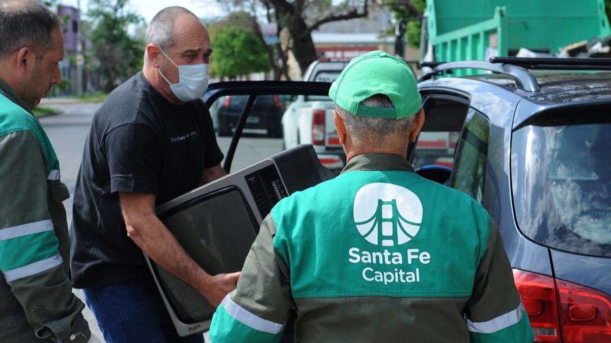 La Municipalidad recolectó más de 3600 kilos de aparatos eléctricos y electrónicos