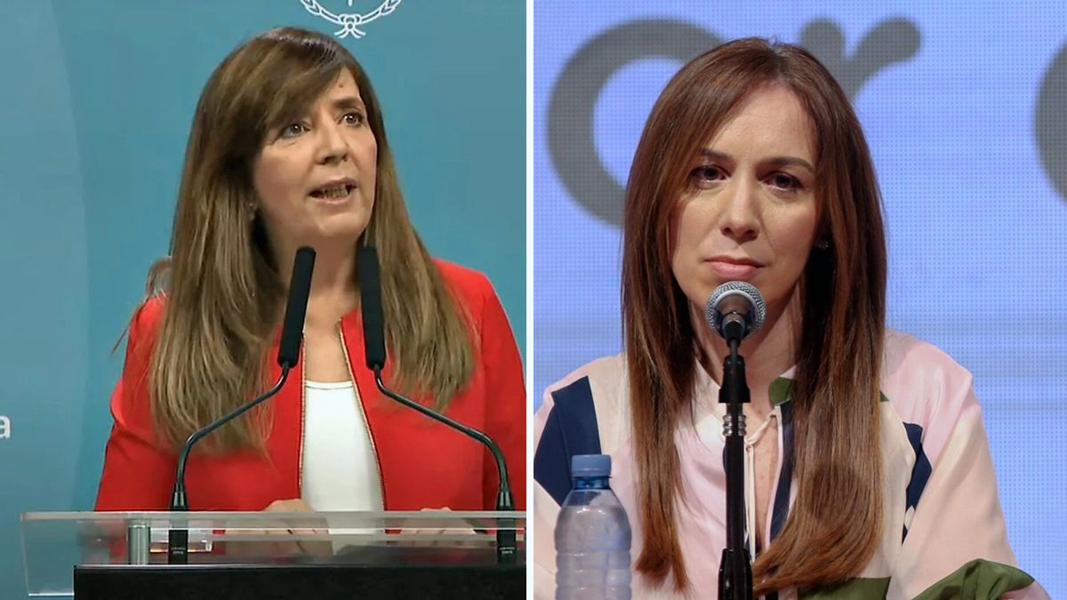 Cerruti y Vidal se cruzaron en Twitter.