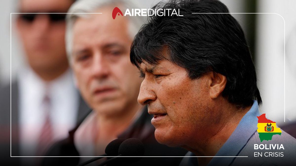 Evo Morales dijo que jamás le pidió a las instituciones que hagan algo ilegal y apuntó contra la OEA
