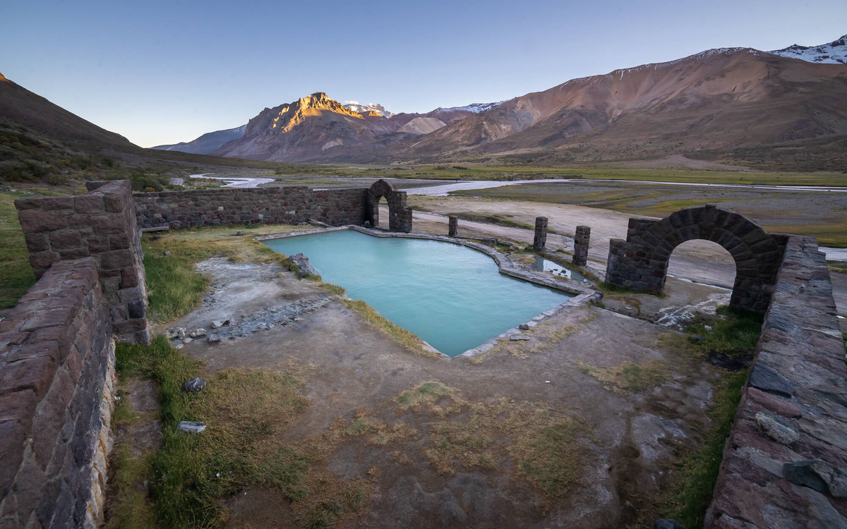 Termas naturales El Sosneado