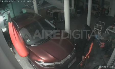 Barrio 7 Jefes: captura del video de un robo Barrio 7 Jefes: captura del video de un robo