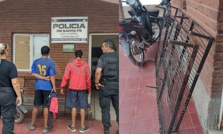 Monte Vera: dos detenidos por robar dos parrillas Monte Vera: dos detenidos por robar dos parrillas