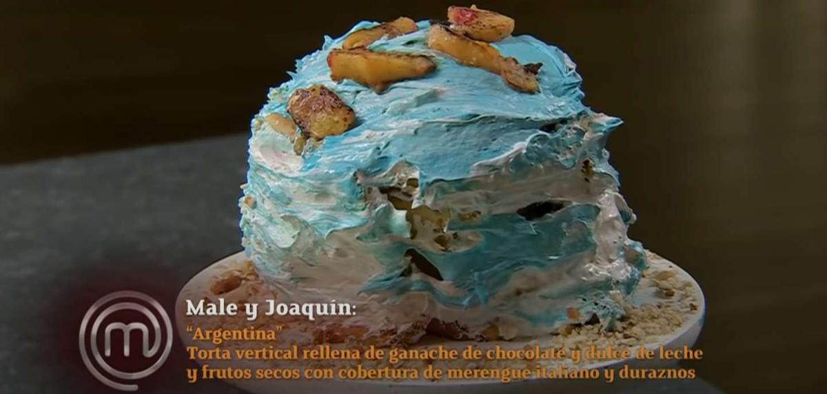 La torta de Joaqu&iacute;n Levinton y Malena Guinzburg que sorprendi&oacute; a todos.