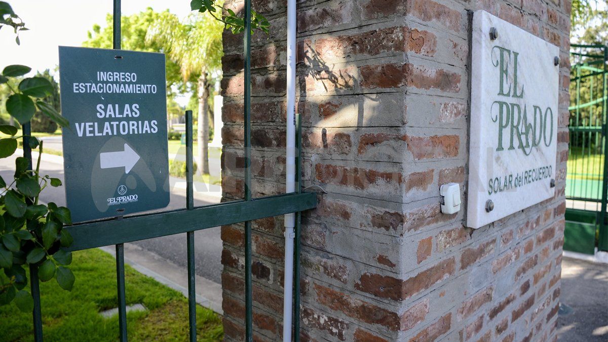 El cementerio privado de la localidad de P&eacute;rez es el destino final de Andr&eacute;s Pill&iacute;n Bracamonte.